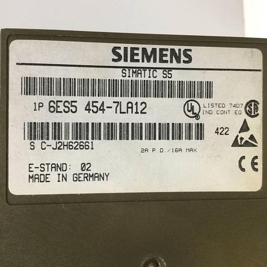 Used SIEMENS Digital Output Module 6ES5 454-7LA12 #92048