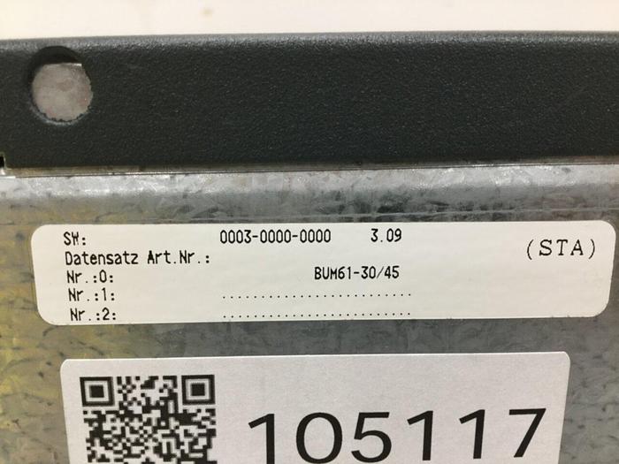 Used BAUMULLER Servo Drive BUM61-VC-0A-1035 / BUM61-30/45-54-B-0-00 Used