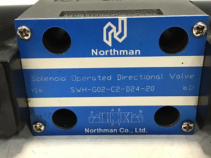 Used NORTHMAN SWH-G02-C2-D24-20 Valve Used #139815