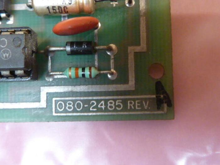 Used SCI Velocity Compensation Board 080-2485 REV A #37845