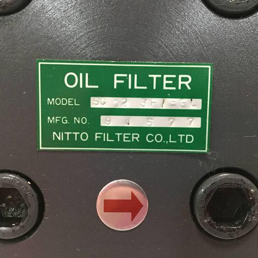 Used NITTO Oil Filter SC023PIEBL #95416