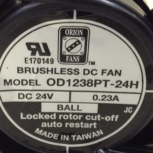 Used ORION Brushless DC Fan OD1238PT-24H #78198