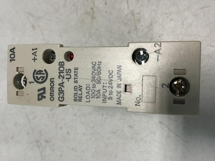 Used OMRON Solid State Relay G3PA-210B-US #118416