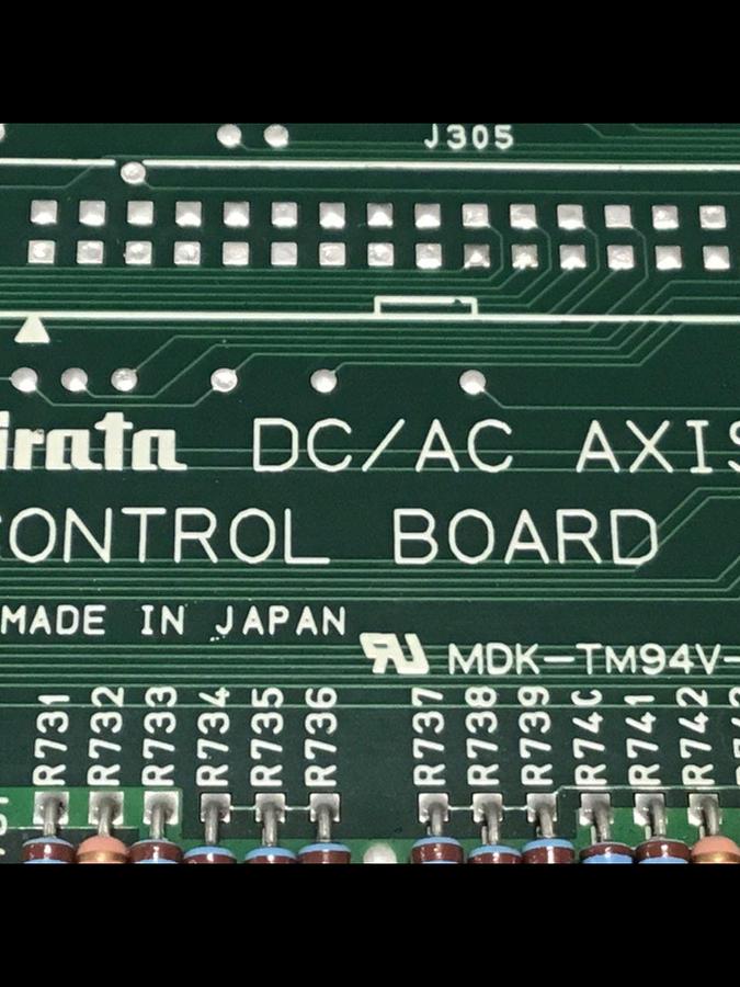 Used HIRATA AC/DC Axis Control Board HPC-540 DC/AC AXIS #123042