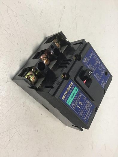 MITSUBISHI 15 Amp Circuit Breaker NF30-CS-15 #124881