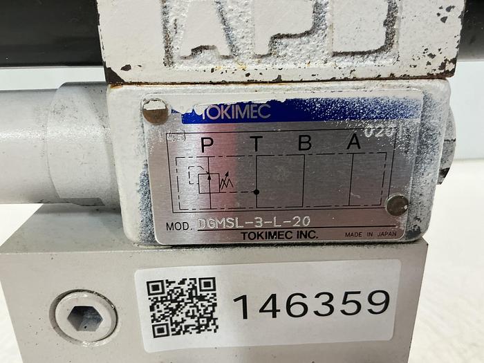Used TOKIMEC DG4VS-3-0C-M-P7-H-7-P12-52