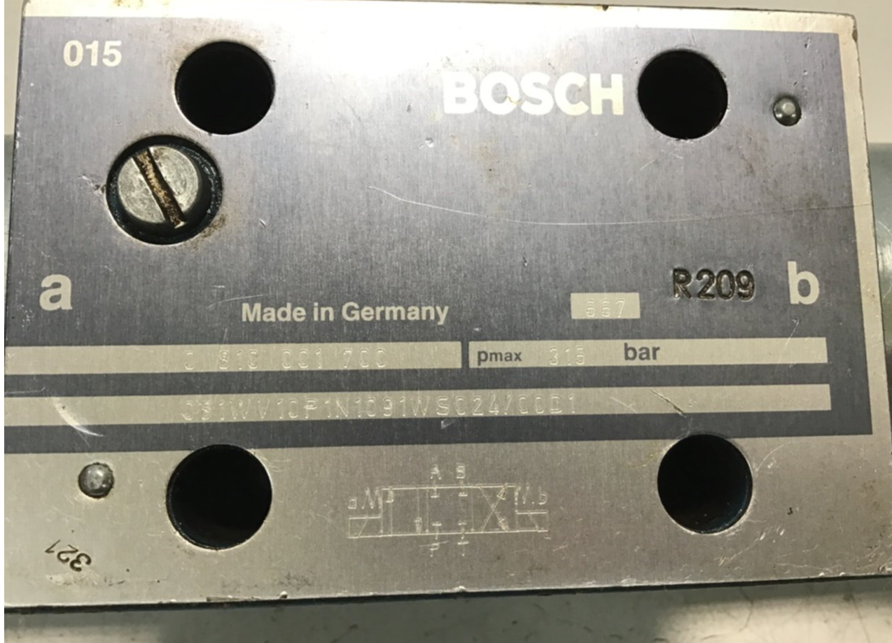 Used BOSCH Valve 0 810 001 700 Used