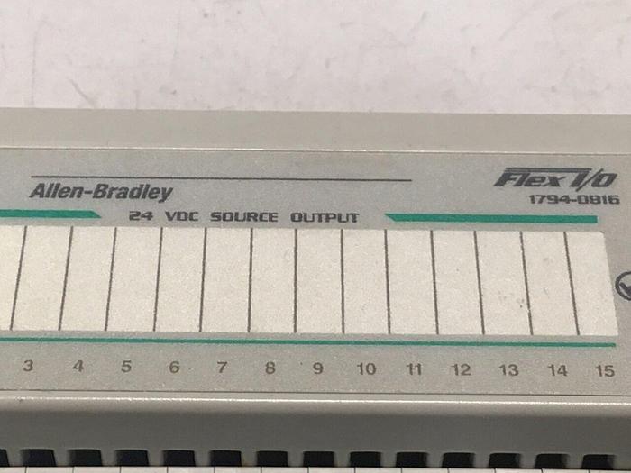 Used ALLEN BRADLEY I/O Module 1794-OB16 SER A #129369