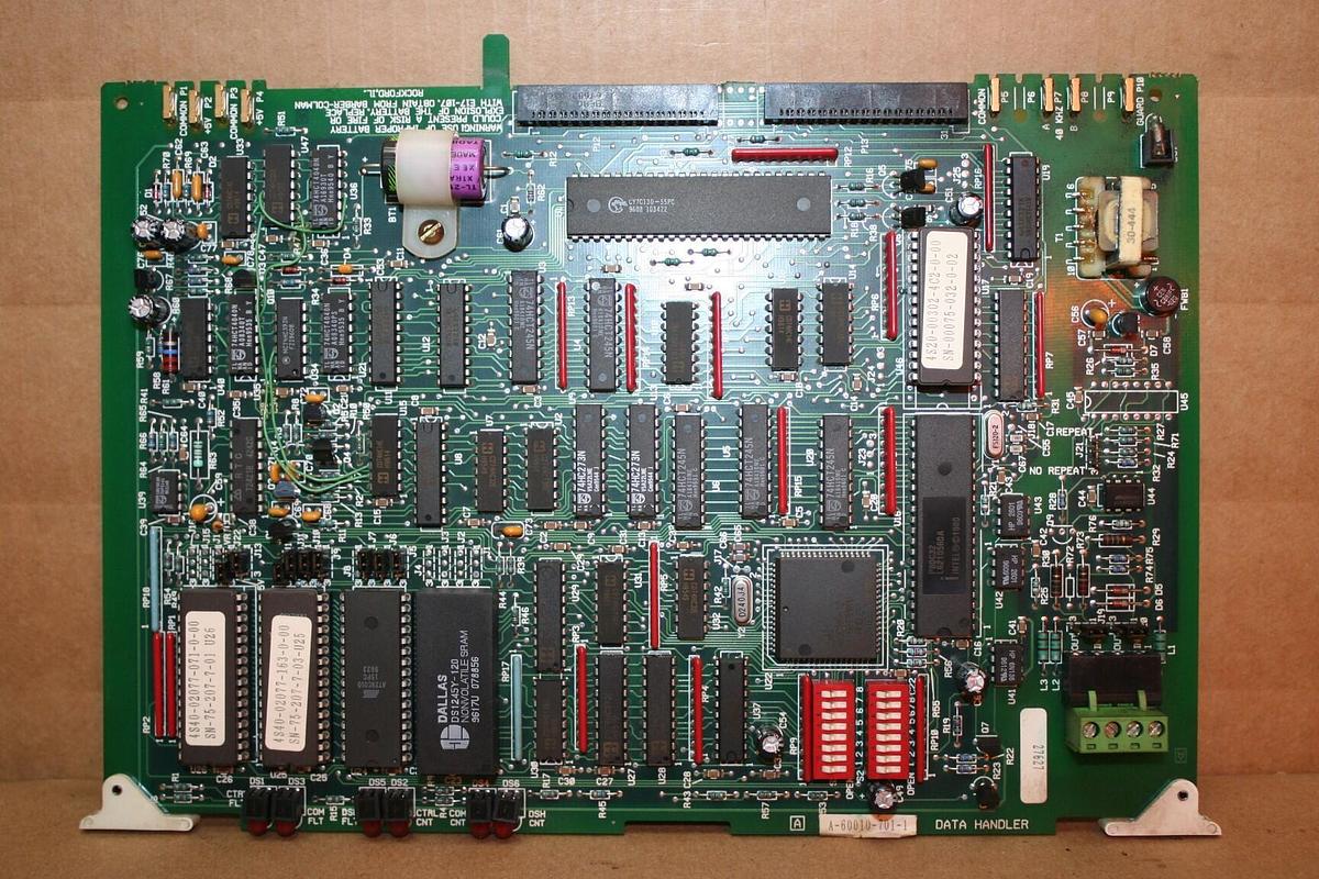 Used BARBER COLMAN Data Handler Circuit Board A-60010-701-1 #23784