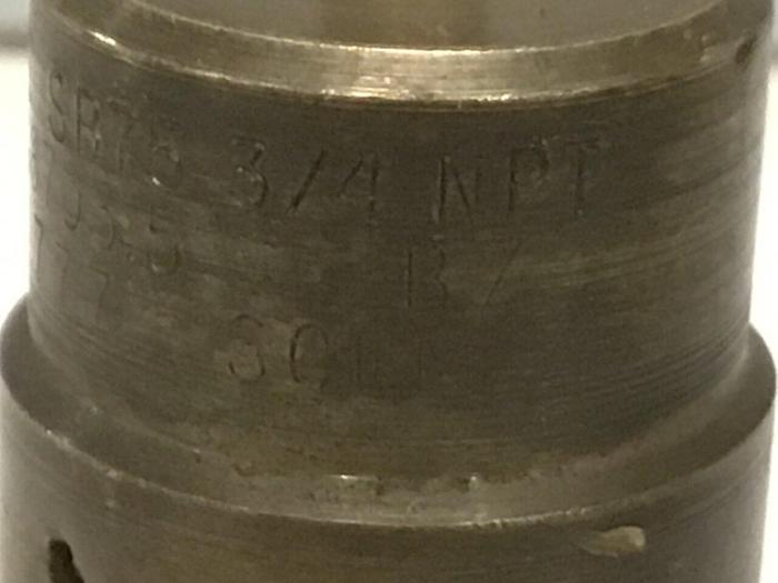 Used CDI Relief Valve SB75 #128891