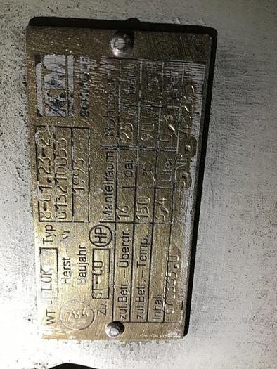 Used KM SCHMOLE Heat Exchanger 8-01.23-2 #136102