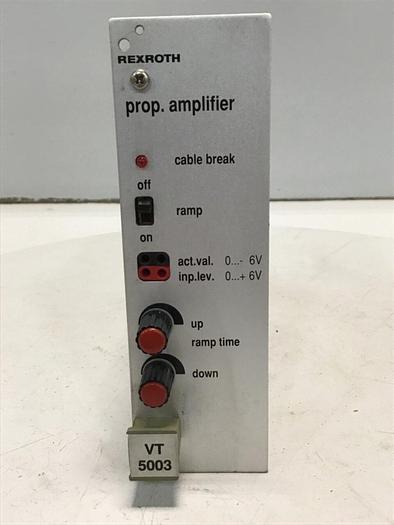 Used REXROTH Proportional Amplifier VT5003 S41 R1 #134848