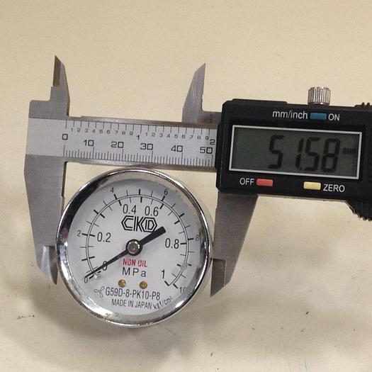 Used CKD CORP Gauge G59D-8-PK10-P8 #83846
