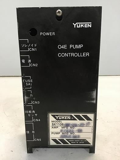 Used YUKEN Pump Controller SK1106-140-114-37-10 Used #141978
