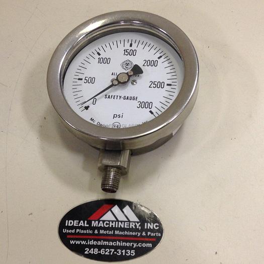 Used MCDANIEL CONTROLS Gauge S-B #83927