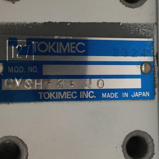 Used TOKIMEC Valve CVSH-3-10 #91733