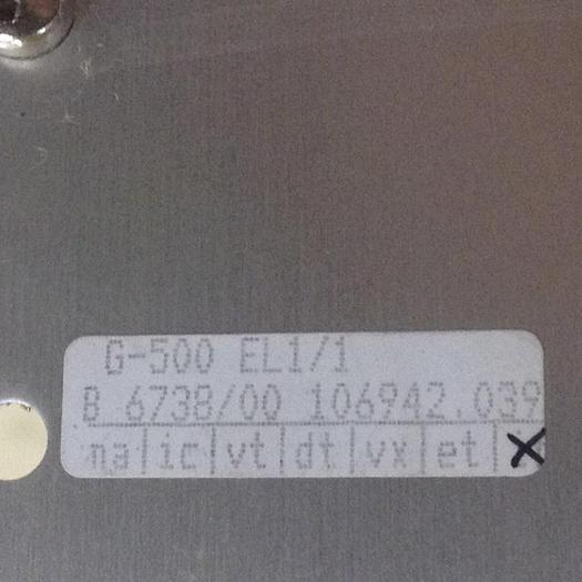 Used BACHMANN ELECTRONIC Slot Rack BUS 500/1 #86231