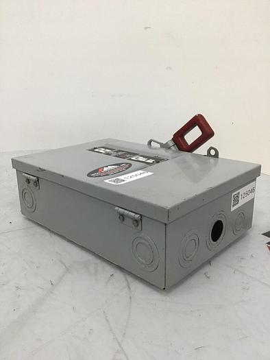 Used GENERAL ELECTRIC / GE 30 Amp Safety Switch TH3361 #125046