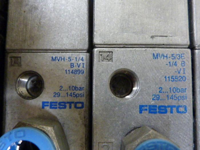 Used FESTO Control Block / Valve Terminal IFB8-02 #52781