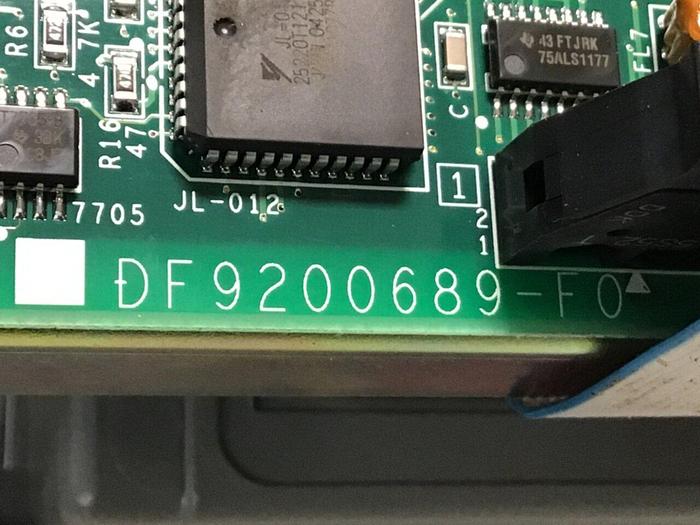 Used YASKAWA ELECTRIC Operator Panel JZNC-MPB02E #131258