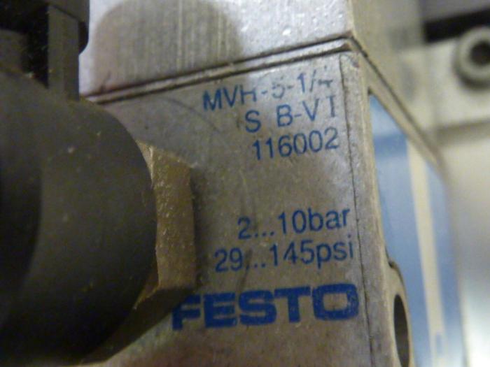 Used FESTO Control Block / Valve Terminal IFB8-02 #52845