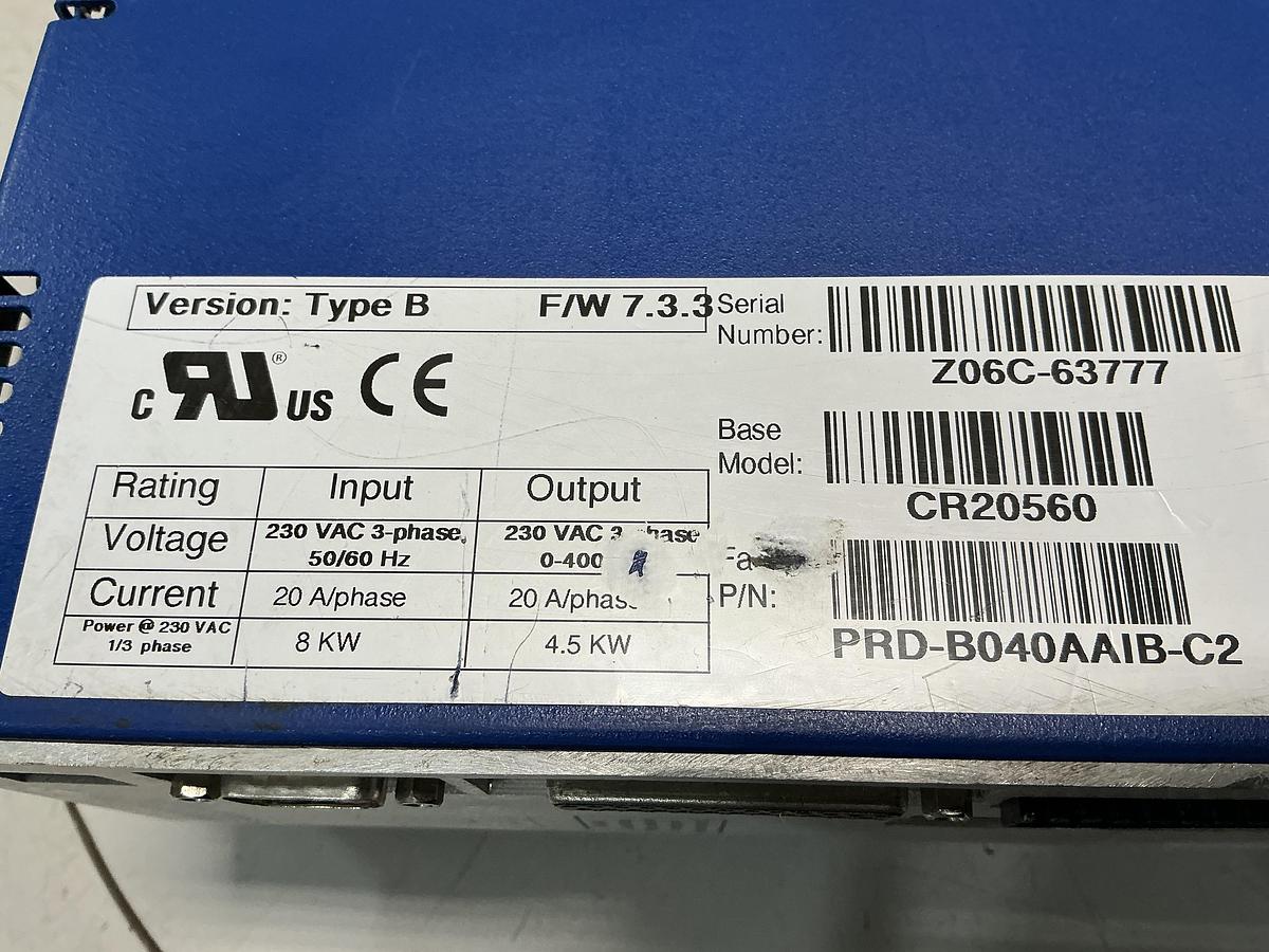 Used KOLLMORGEN CR20560