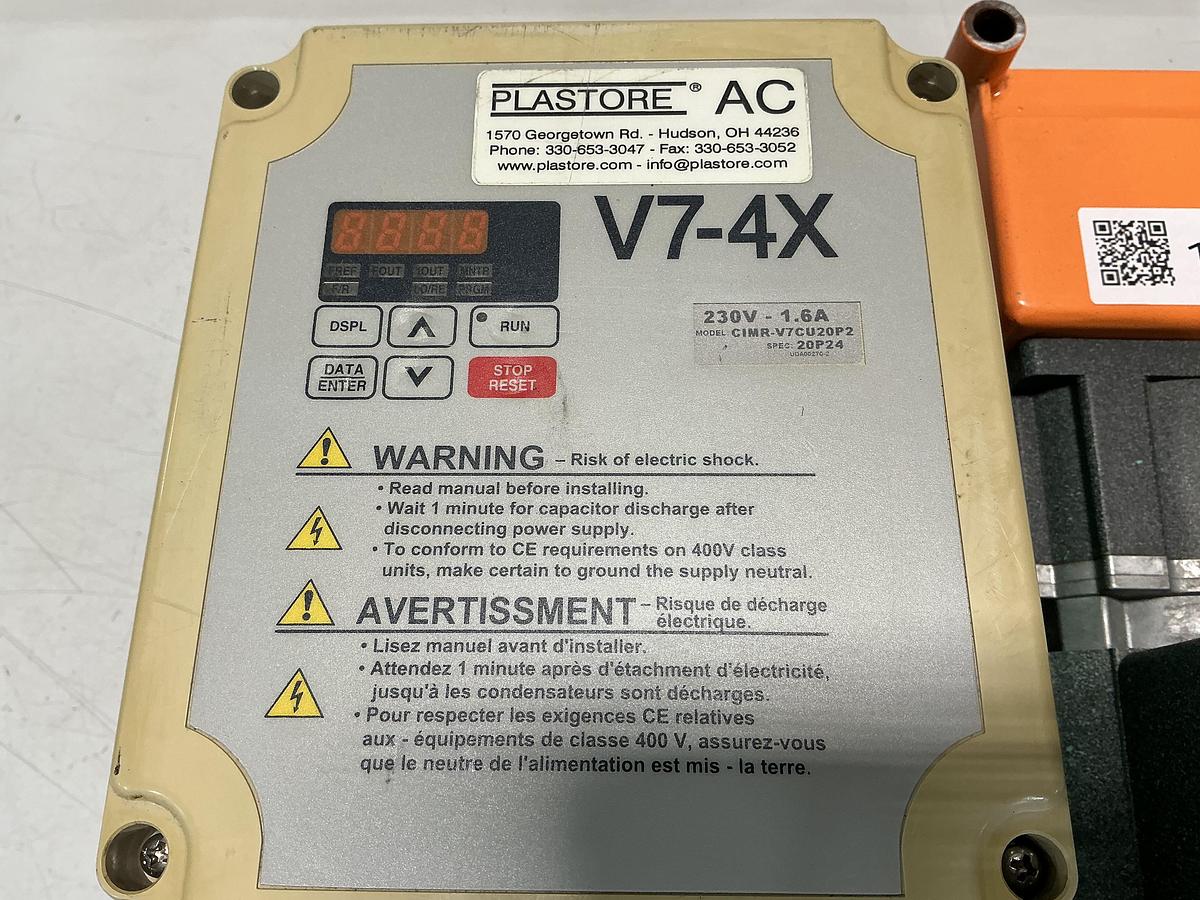 Used YASKAWA CIMR-V7CU20P2