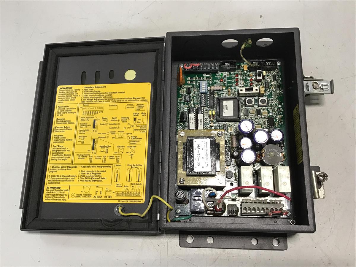 Used STI LR90200 Light Curtain Controller Used #140965