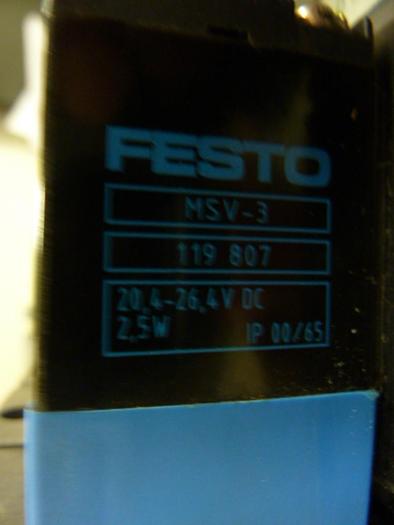 Used FESTO Control Block / Valve Terminal IFB8-02 #52822