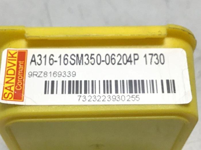 Used SANDVIK Milling Tip A316-16SM350-06204P #116241