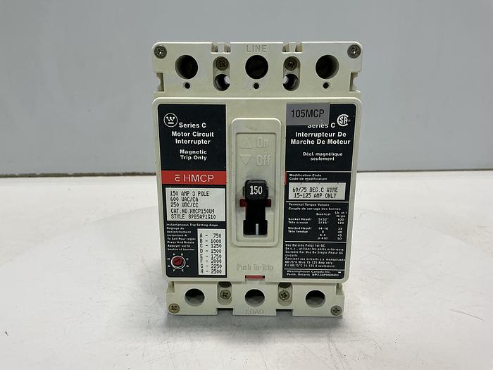 Used WESTINGHOUSE HMCP150V4
