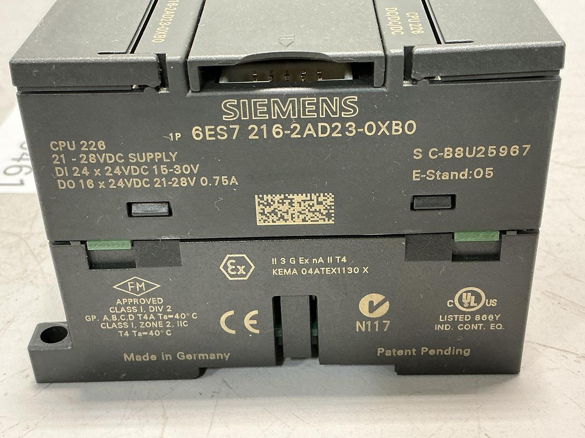 Used SIEMENS CPU 226 DC/DC/DC