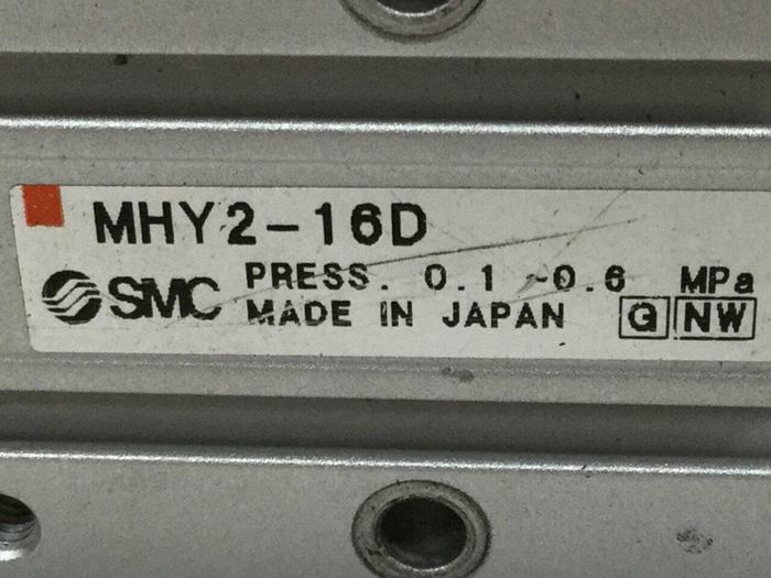 Used SMC Air Gripper MHY2-16D #104431