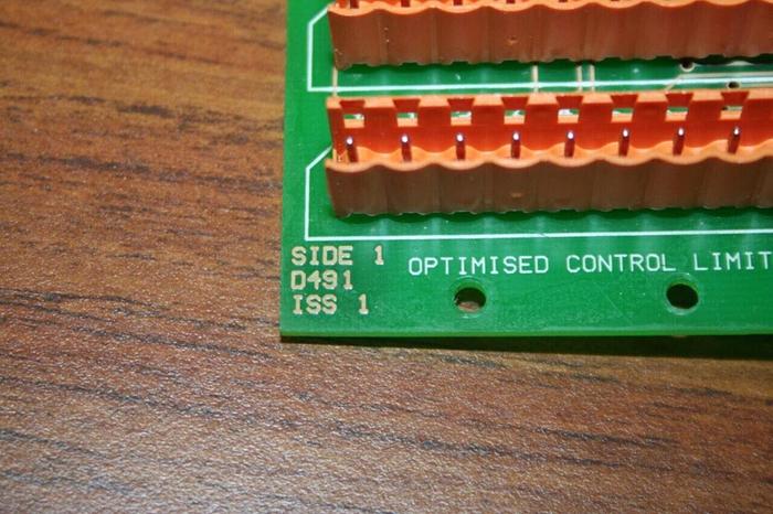 Used OPTIMISED CONTROL Circuit Board D491 #12284