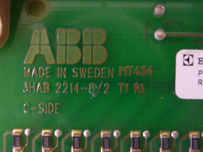 Used ABB I/O Module 3HAB2214-8/2 #48691