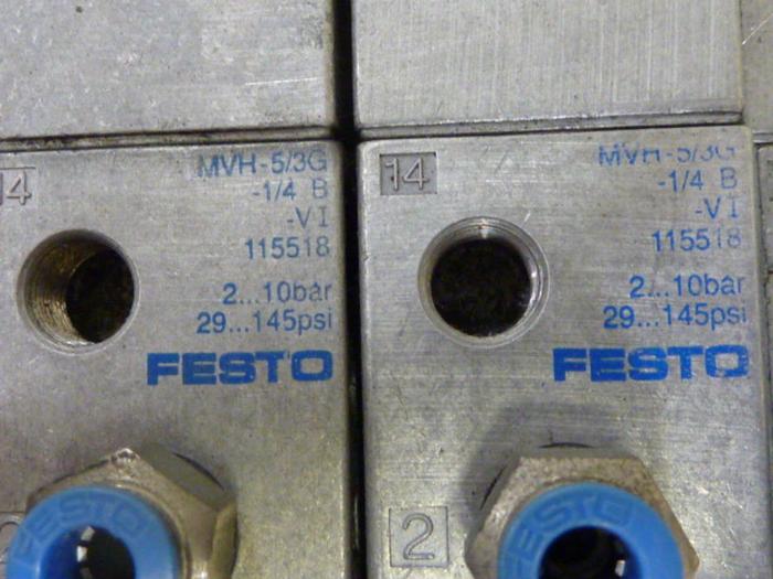 Used FESTO Control Block / Valve Terminal IFB8-02 #52873