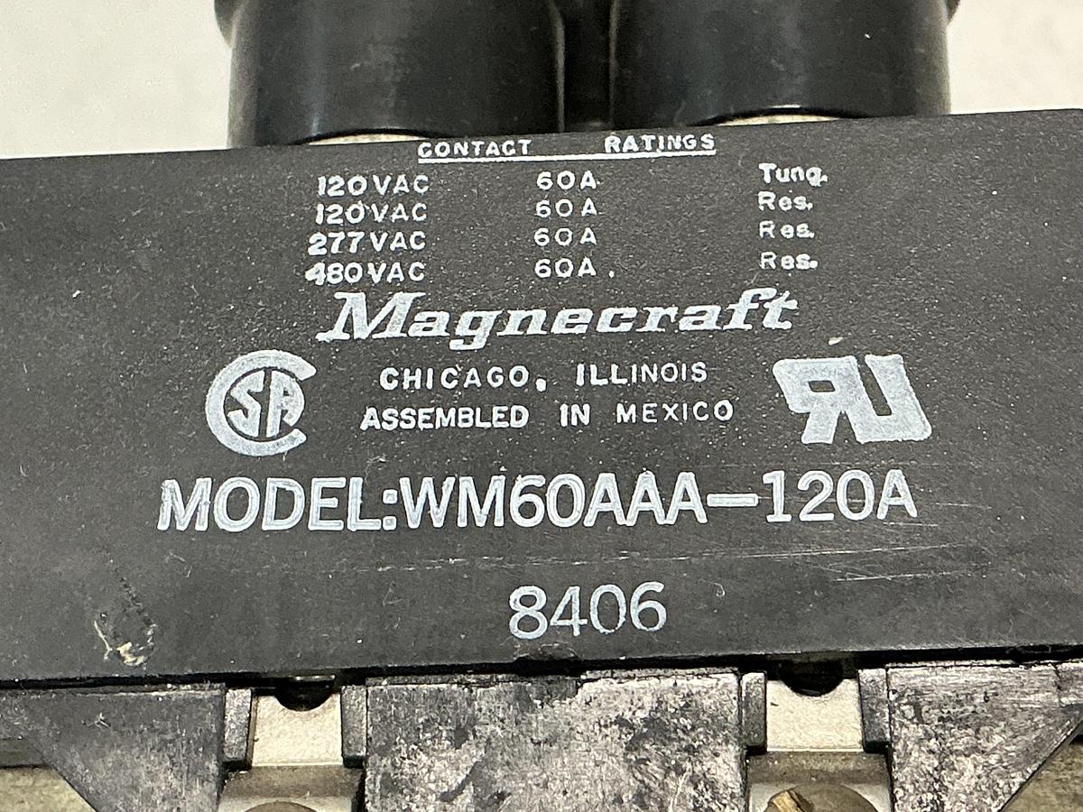 Used MAGNECRAFT WM60AAA-120A