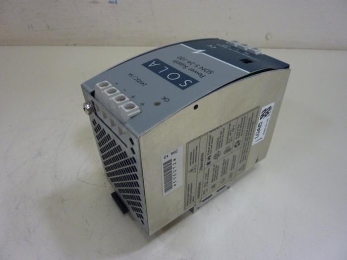 Used SOLA ELECTRIC Power Supply SDN5-24-100 #56984