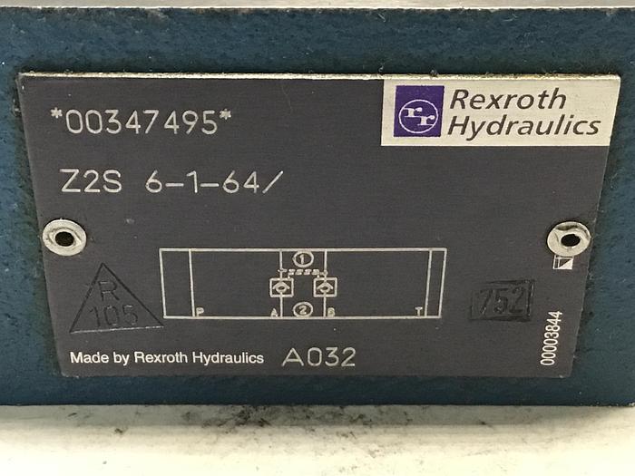 Used C CHAUVIN ARNOUX Z2S6-1-64 Valve Used #142084