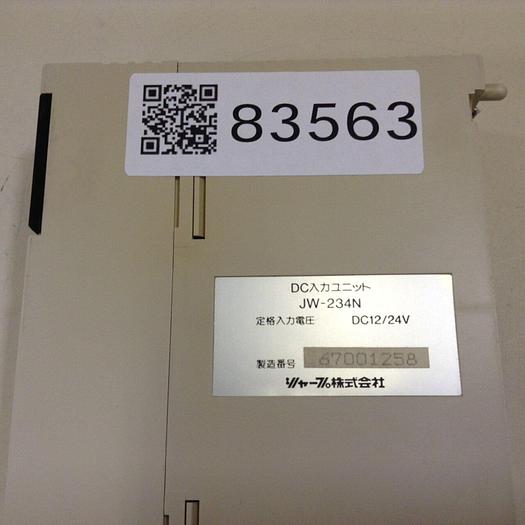 Used SHARP Input Module JW-234N #83563