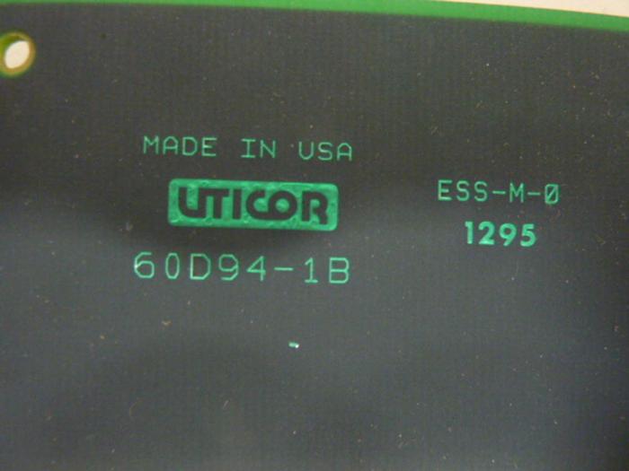 Used UTICOR Circuit Board 75G91 #51074