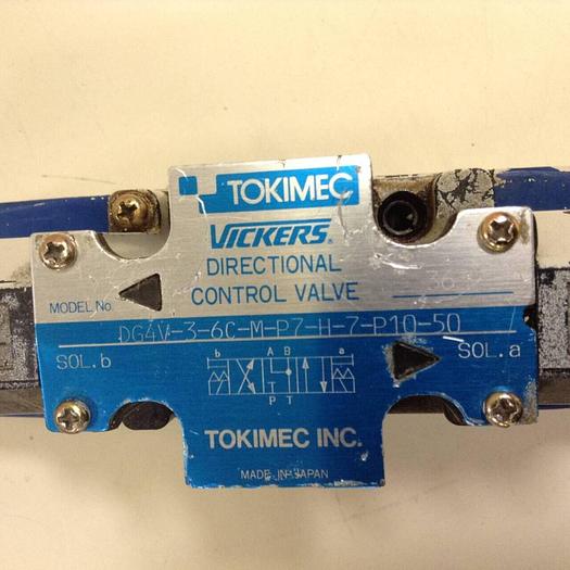 Used VICKERS Directional Control Valve DG4V36CMP7H7P1050 #77773