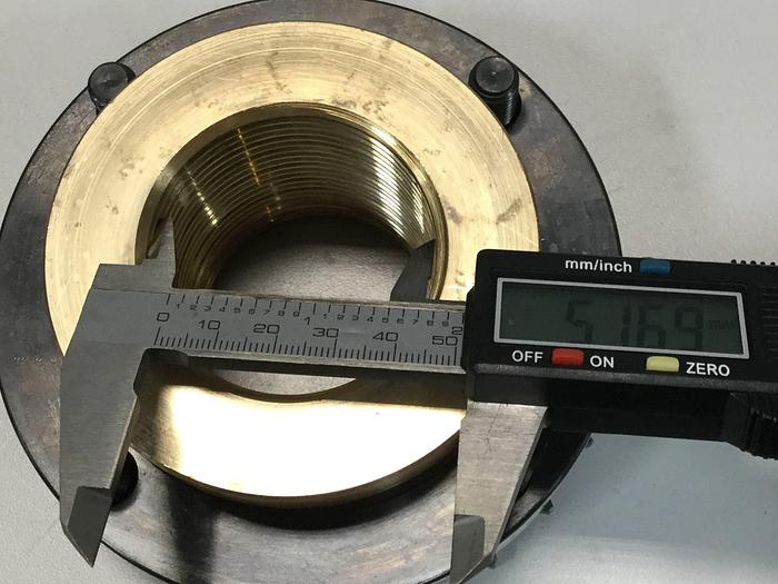 Used CINCINNATI MILACRON Die Height / Adjustable Tie Bar Nut 5035745/ATBN Used #100419