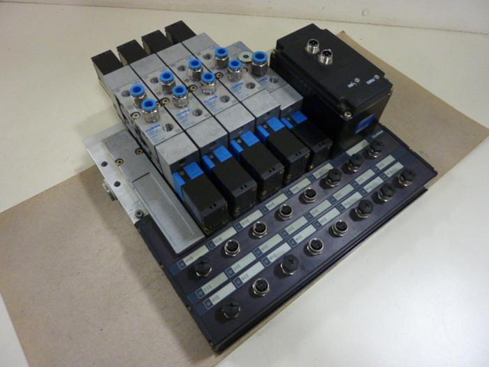 Used FESTO Control Block / Valve Terminal IFB8-02 #52783