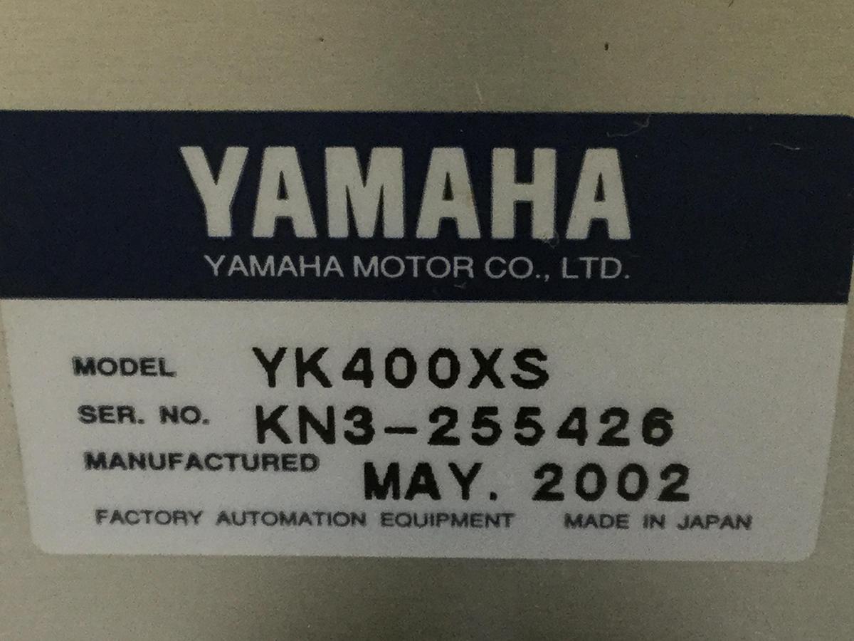 Used YAMAHA High Speed Scara Robot YK400X #103193