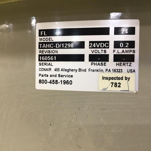 Used CONAIR Vacuum Material Receiver FL24 #136262