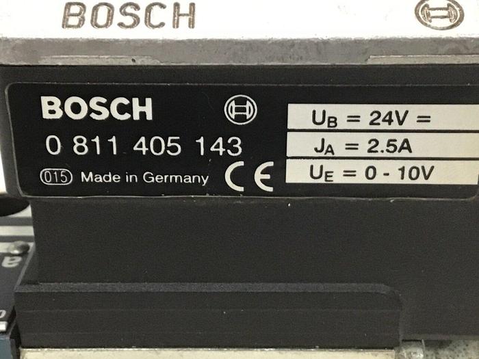 Used BOSCH Valve 0 811 403 108 SERVO Used