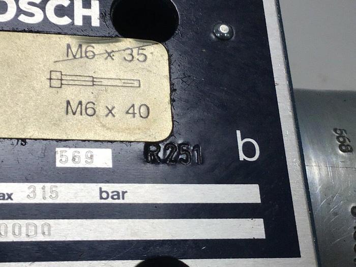 Used BOSCH Valve 0 810 001 845 Used
