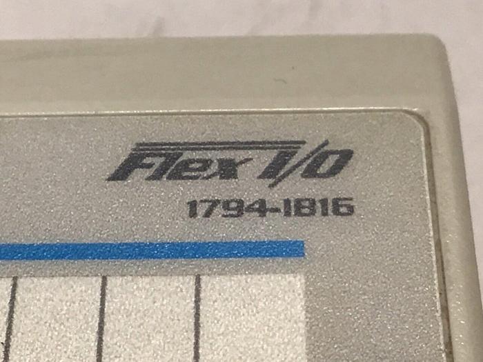 Used ALLEN BRADLEY Input Module 1794-IB16 SER A #129363