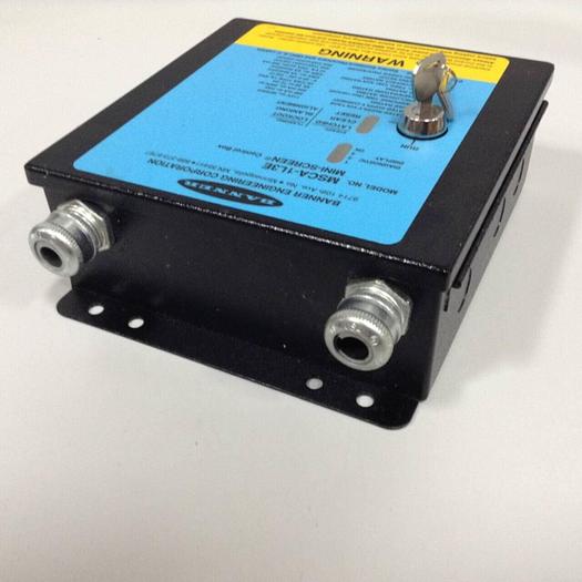 Used BANNER ENGINEERING Mini-Screen Control Box MSCA-1L3E Used